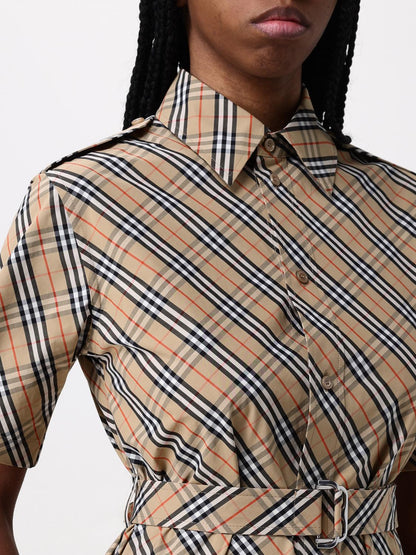 Burberry Dress Woman Sand