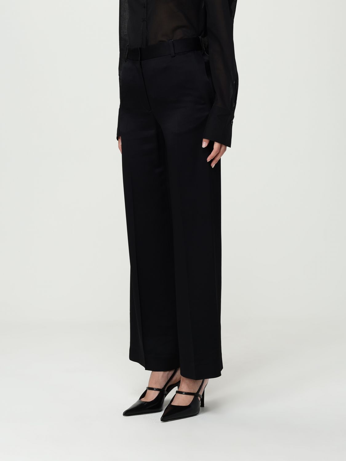 Toteme Pants Woman Black