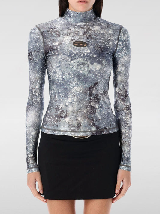 Diesel Top Woman Grey
