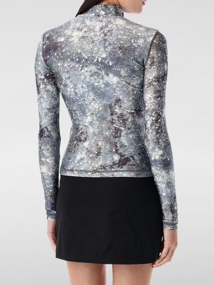 Diesel Top Woman Grey