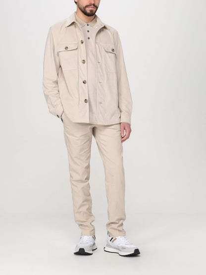 Boss Pants Men Beige