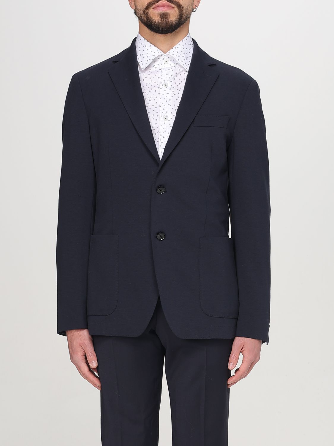 Boss Blazer Men Blue