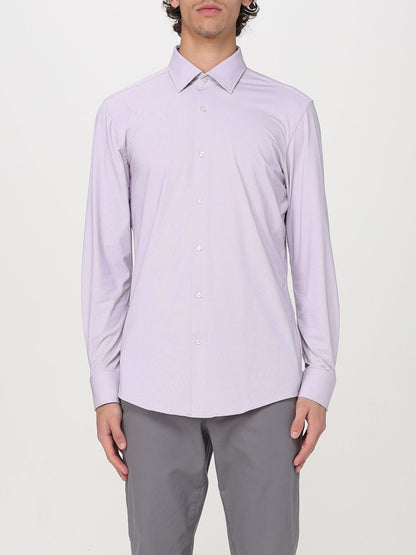 Boss Shirt Men Violet