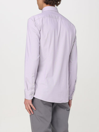 Boss Shirt Men Violet