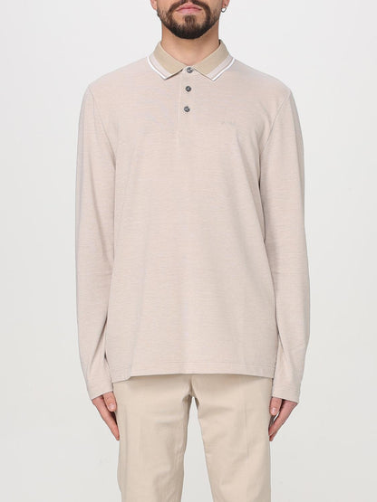 Boss Polo Shirt Men Beige