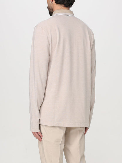 Boss Polo Shirt Men Beige