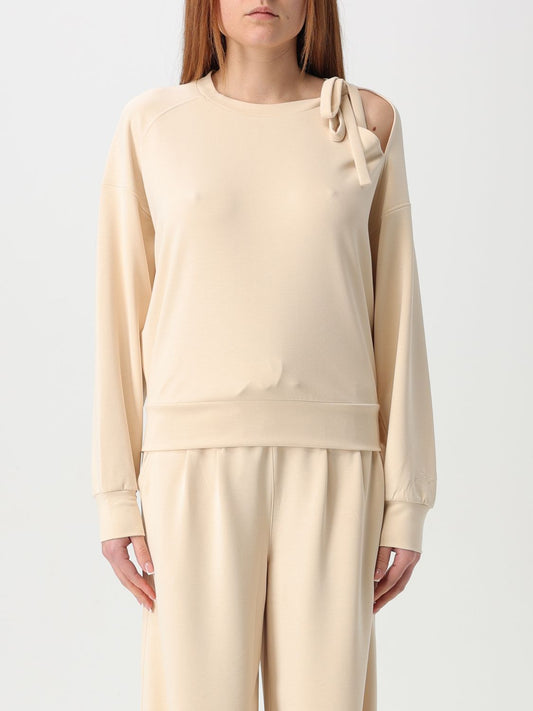 Boss Sweatshirt Woman Beige