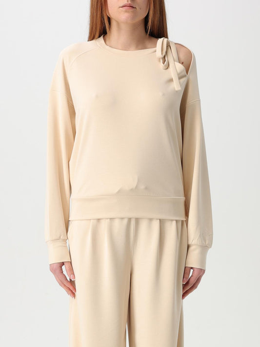 Boss Sweatshirt Woman Beige