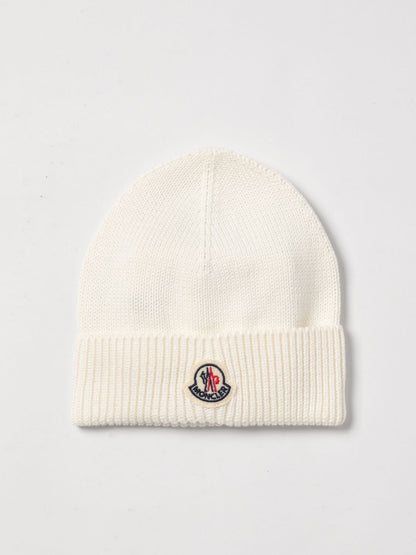 Moncler Hat Kids White