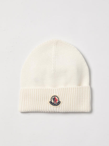 Moncler Hat Kids White