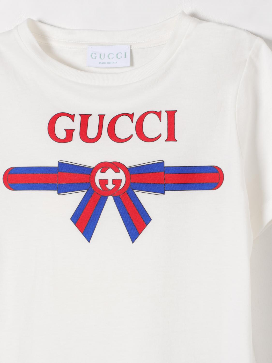 Gucci T Shirt Kids White