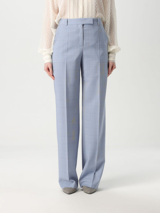 Boss Pants Woman Gnawed Blue