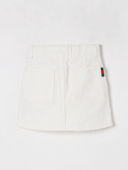 Gucci Skirt Kids White