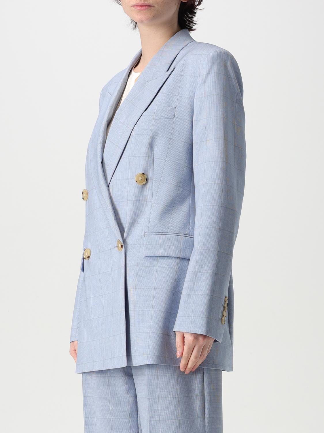 Boss Blazer Woman Gnawed Blue