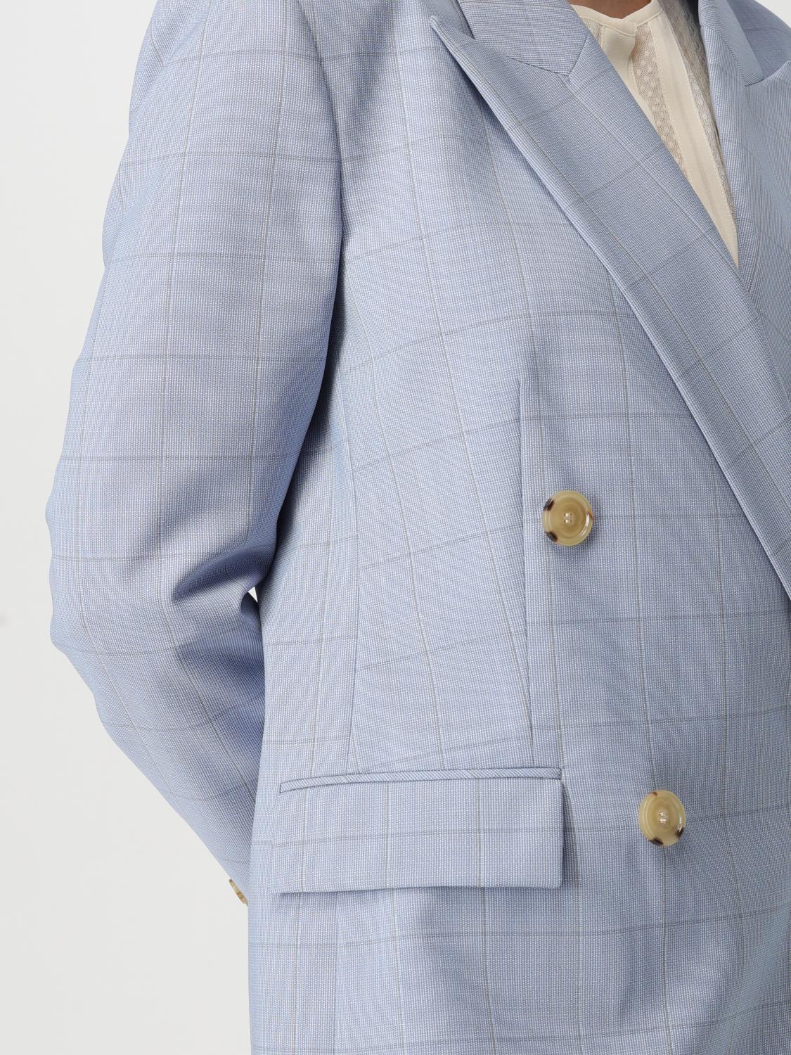 Boss Blazer Woman Gnawed Blue