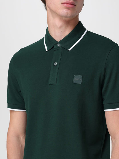 Boss Polo Shirt Men Blue