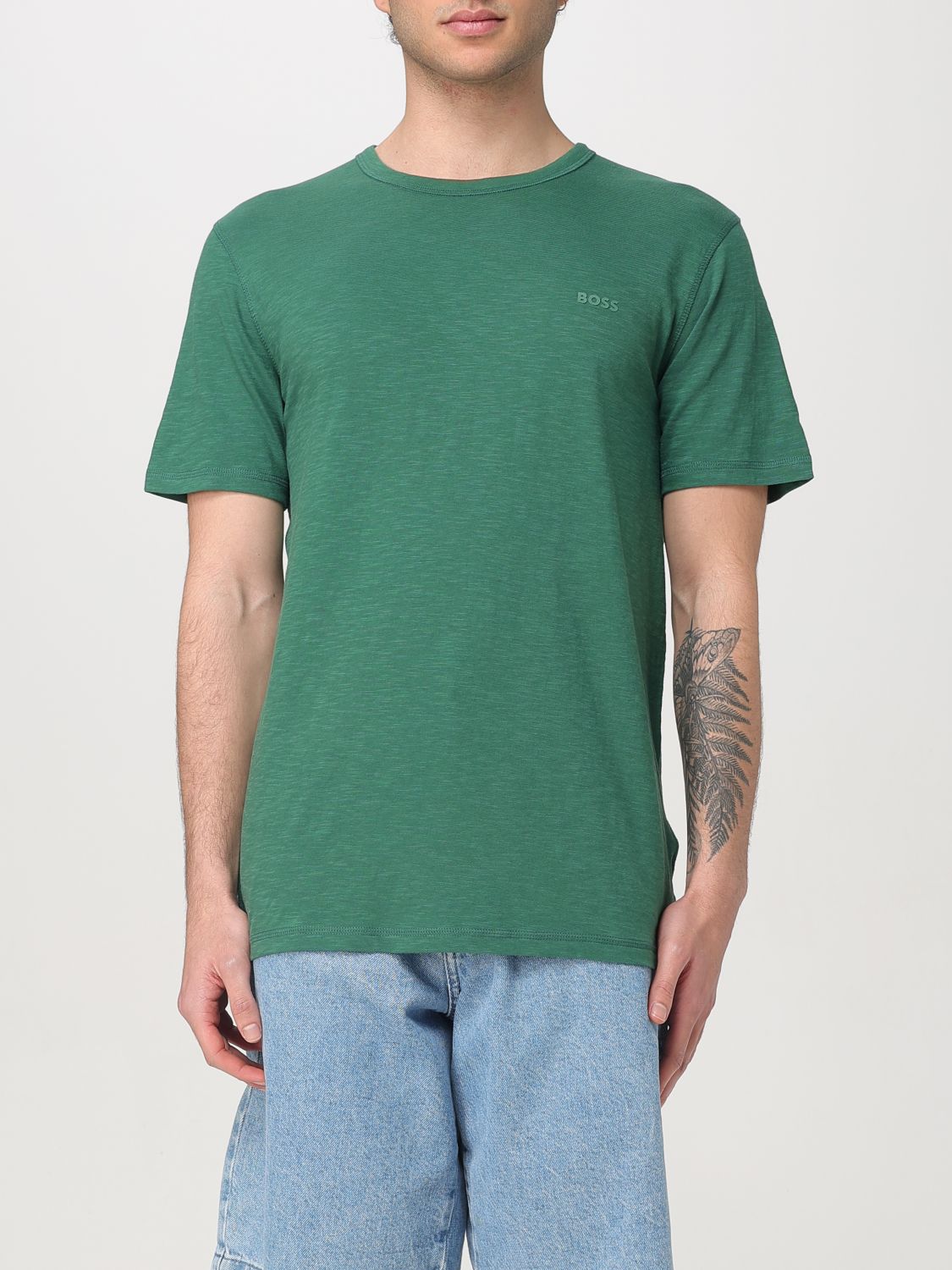 Boss T Shirt Men Blue