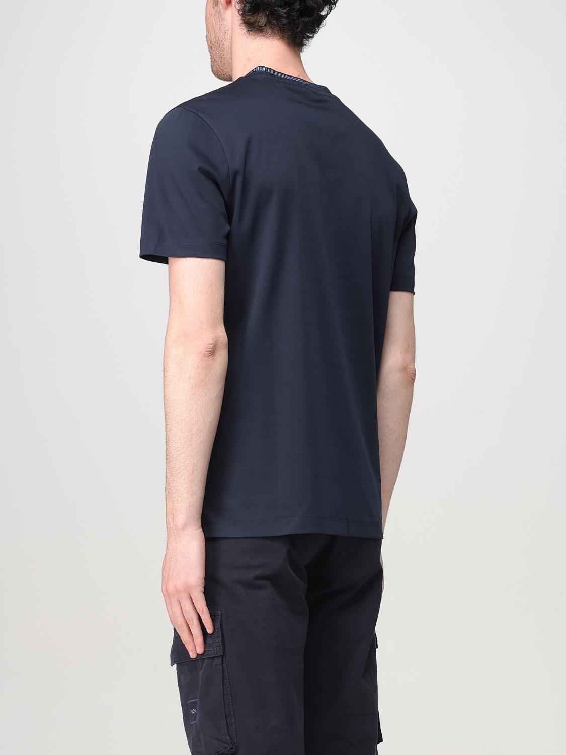 Boss T Shirt Men Blue