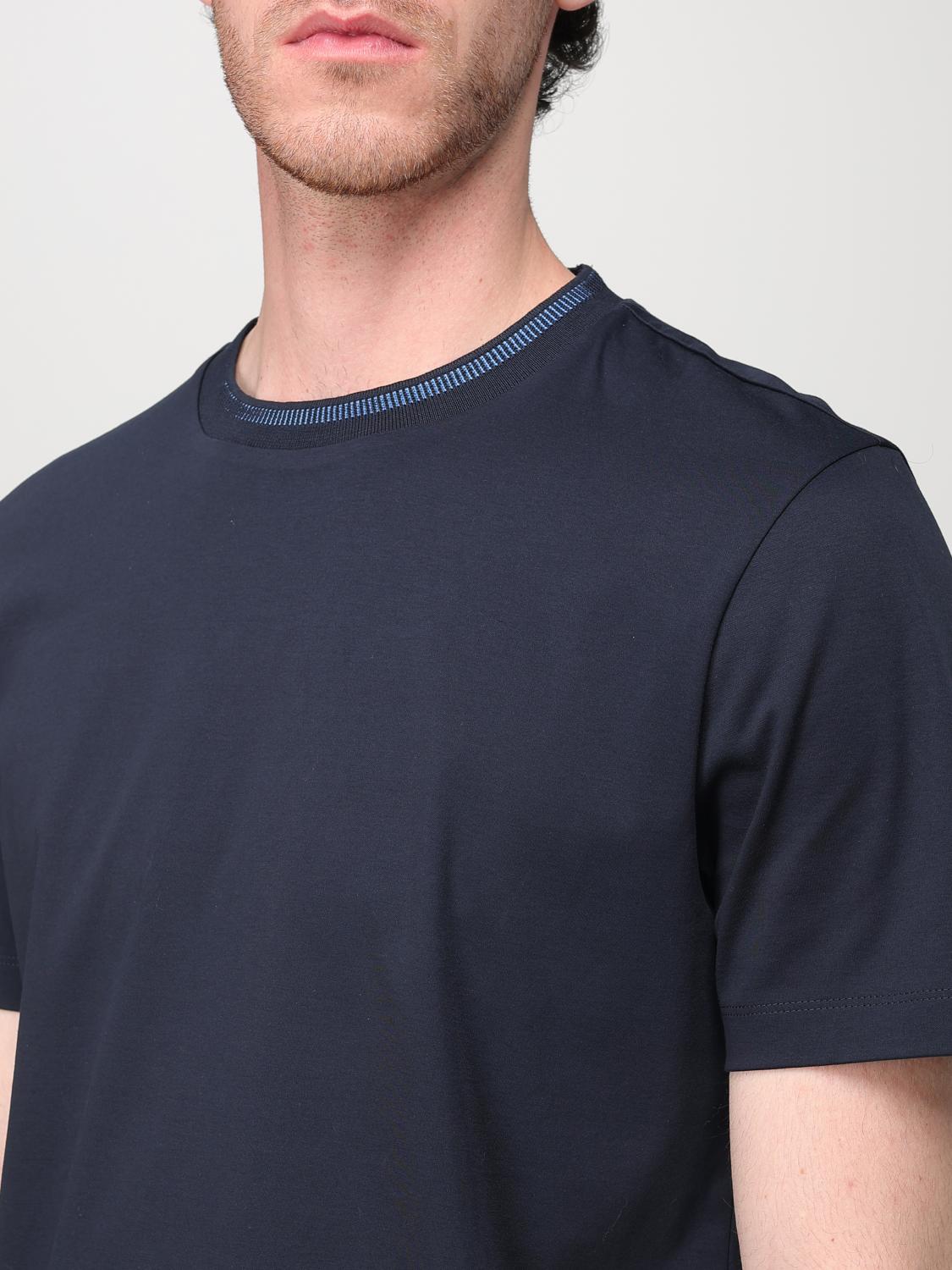 Boss T Shirt Men Blue