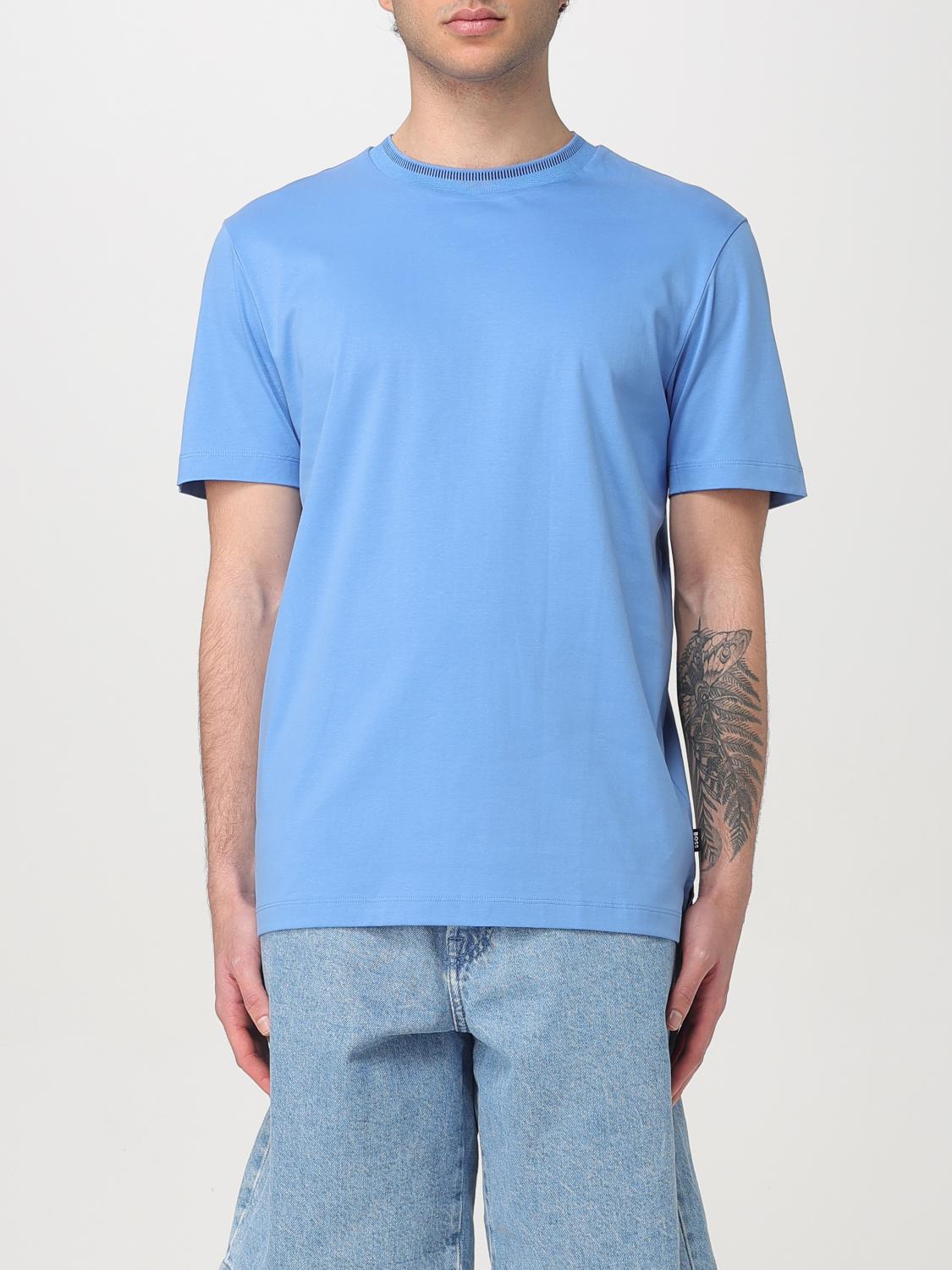 Boss T Shirt Men Blue
