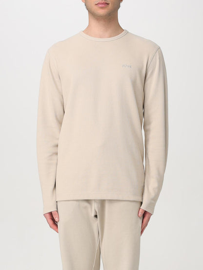 Boss Sweatshirt Men Sand