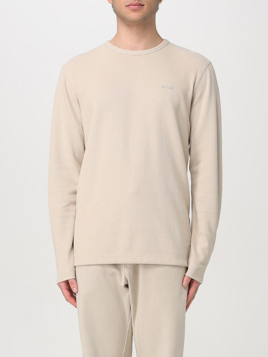 Boss Sweatshirt Men Sand