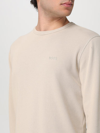 Boss Sweatshirt Men Sand