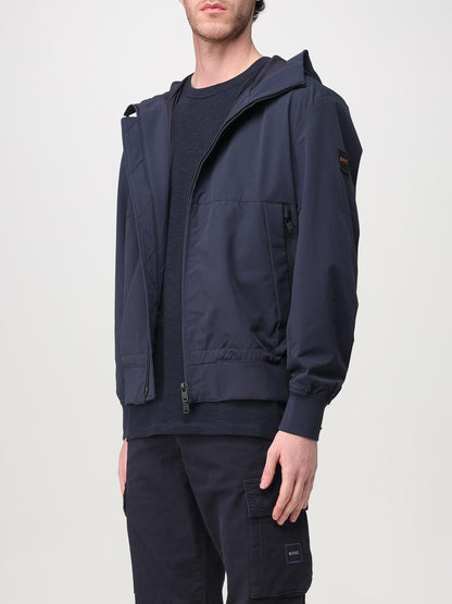 Boss Jacket Men Blue
