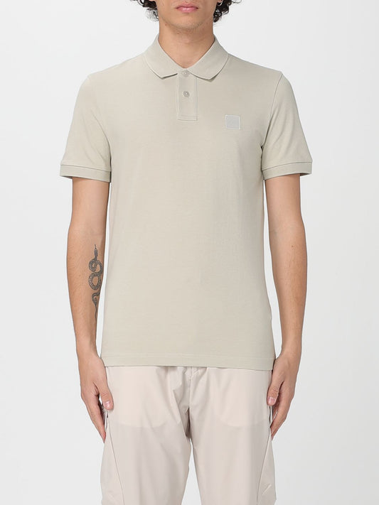 Boss Polo Shirt Men Beige