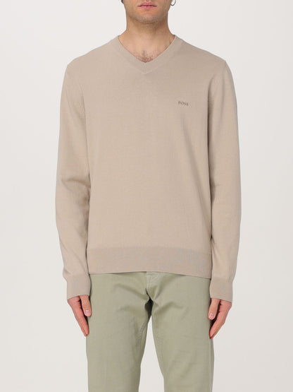 Boss Sweater Men Beige
