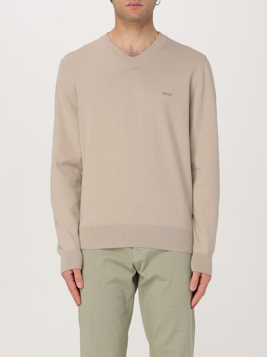 Boss Sweater Men Beige