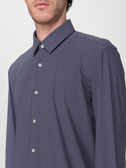 Boss Shirt Men Blue