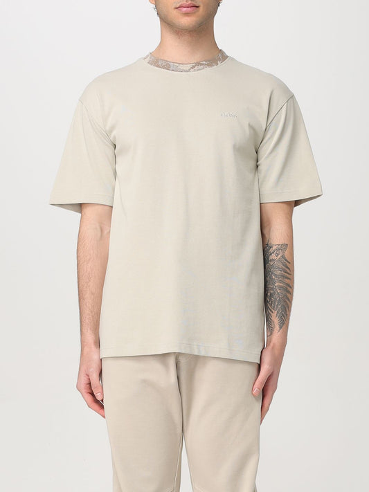 Boss T Shirt Men Sand