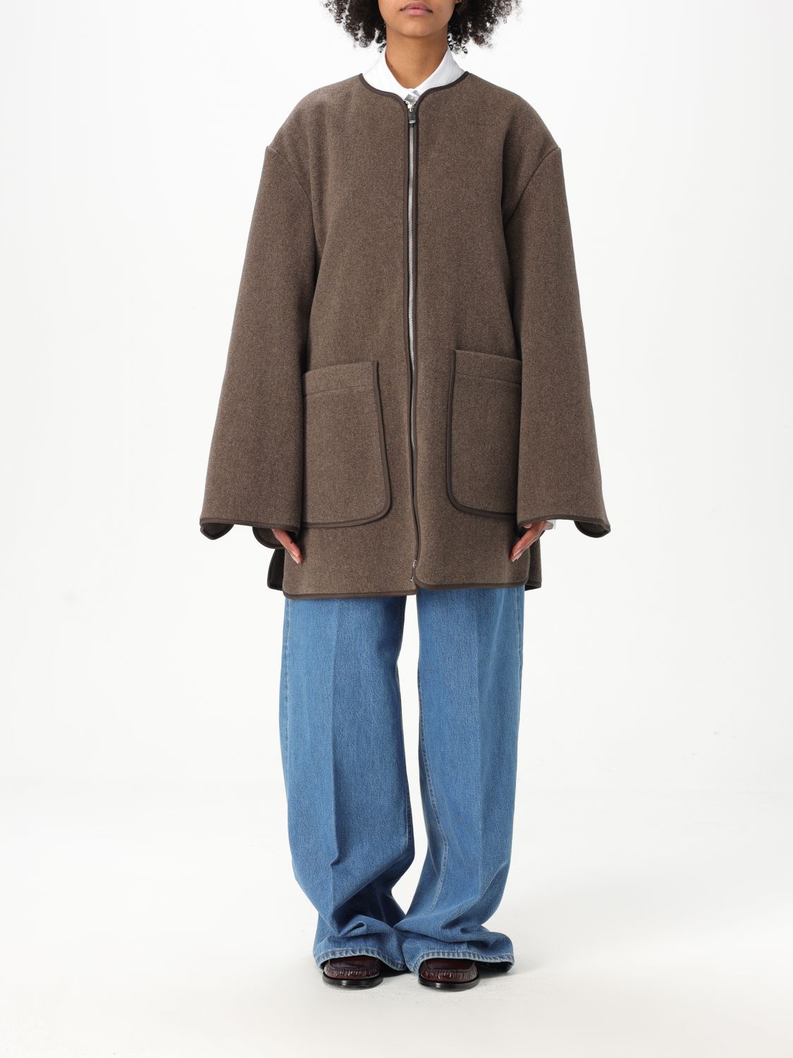 Toteme Jacket Woman Grey