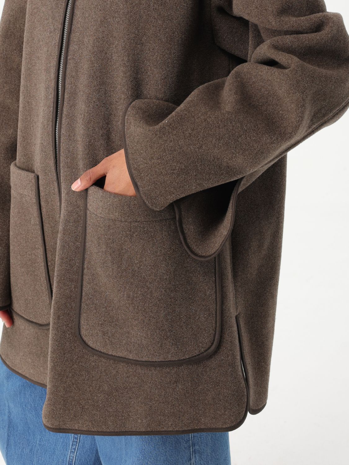 Toteme Jacket Woman Grey