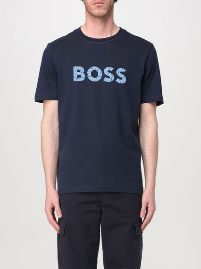 Boss T Shirt Men Sand