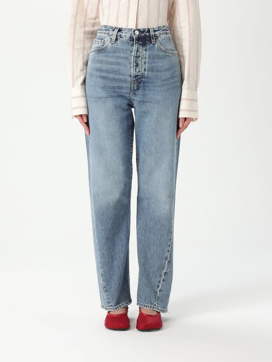 Toteme Jeans Woman Gnawed Blue