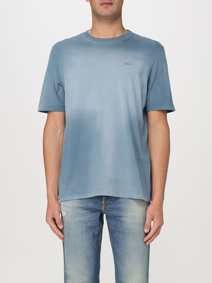 Diesel T Shirt Men Sky Blue