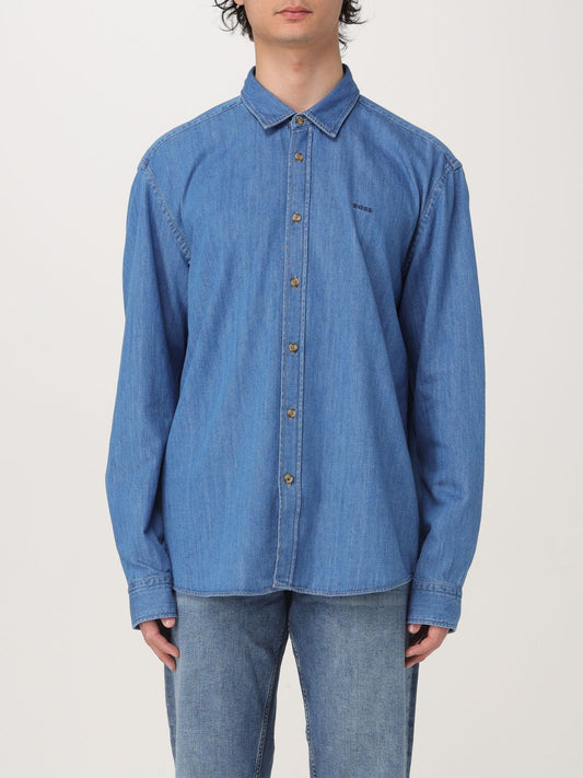 Boss Shirt Men Denim