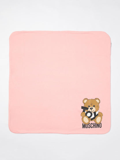 Moschino Blanket Kids Navy