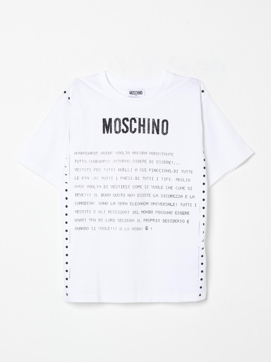 Moschino T Shirt Kids White