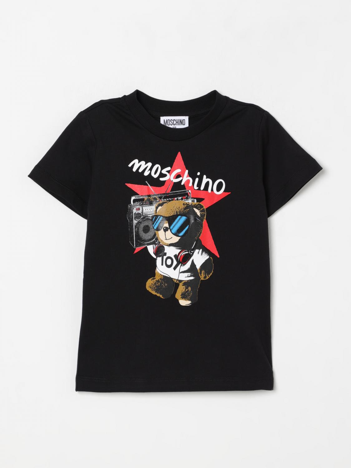 Moschino T Shirt Kids Black