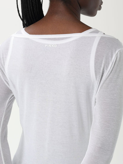 Pinko T Shirt Woman Grey