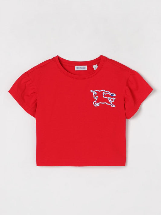 Burberry T Shirt Kids Red
