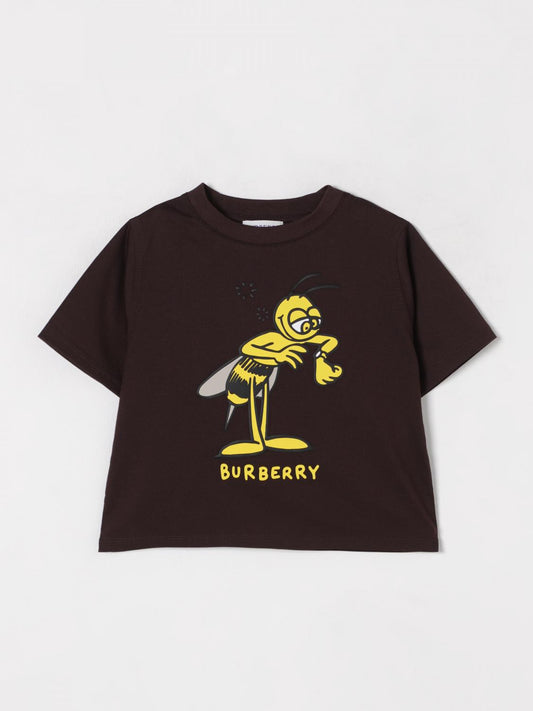Burberry T Shirt Kids Brown