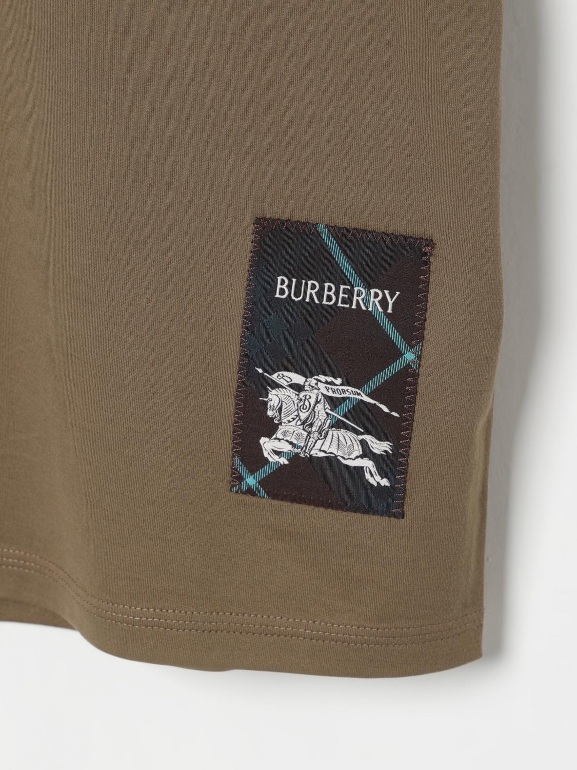 Burberry T Shirt Kids Green