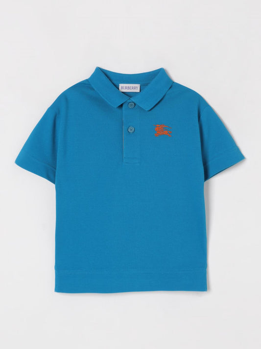Burberry Polo Shirt Kids Turquoise