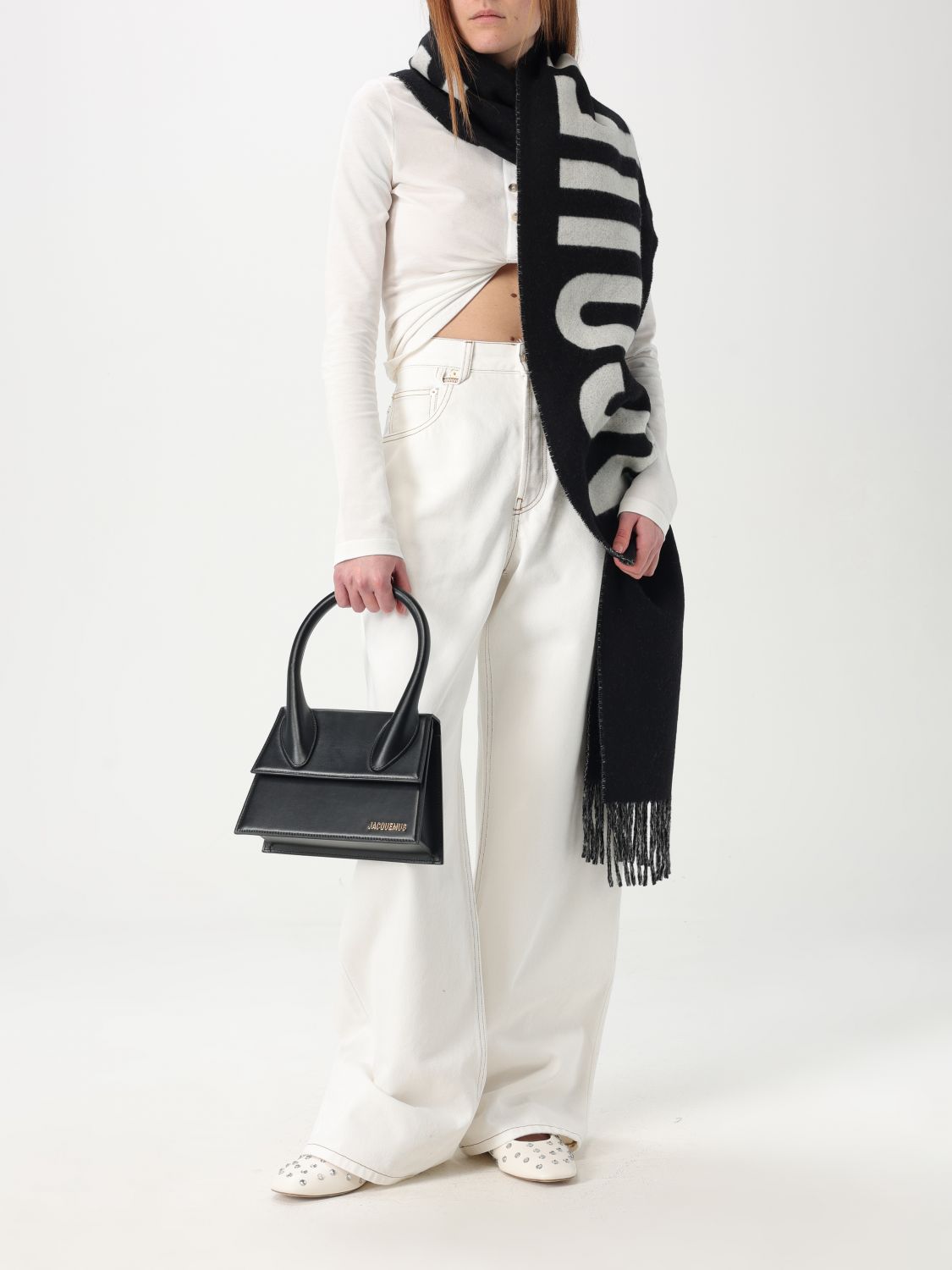 Jacquemus Scarf Woman Black