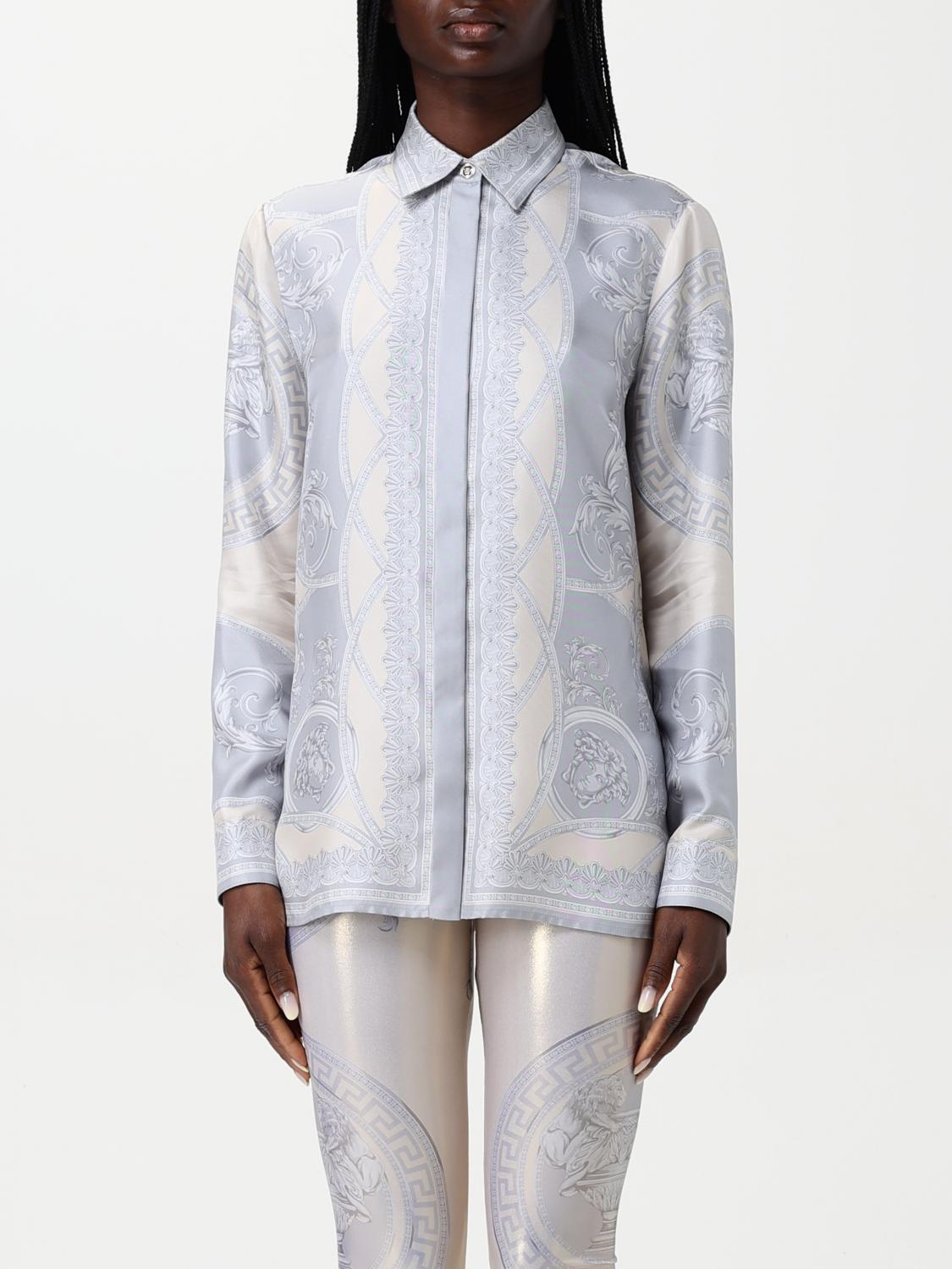 Versace Shirt Woman Silver