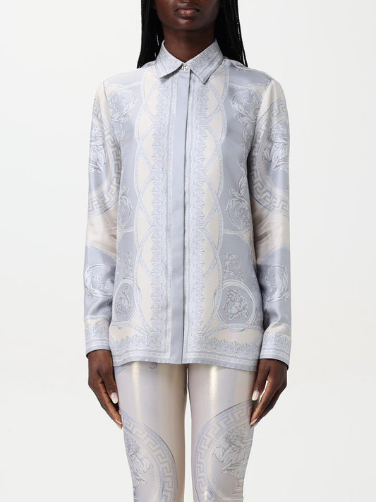 Versace Shirt Woman Silver